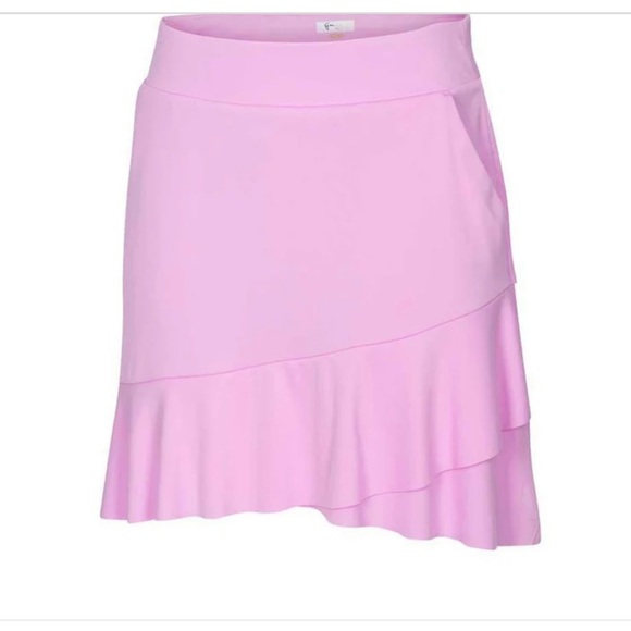Greg Norman Collection Dresses & Skirts - GREG NORMAN CROSSOVER FLOUNCE PULL-ON GOLF/TENNIS SKORT NWT XL